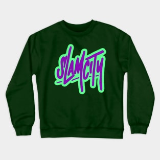 Slam City Graffiti Logo Crewneck Sweatshirt